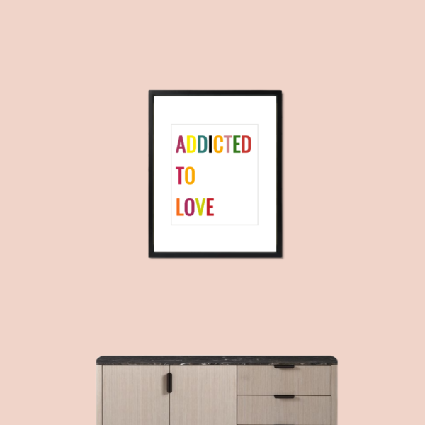 Love Quote Wall Art Canvas