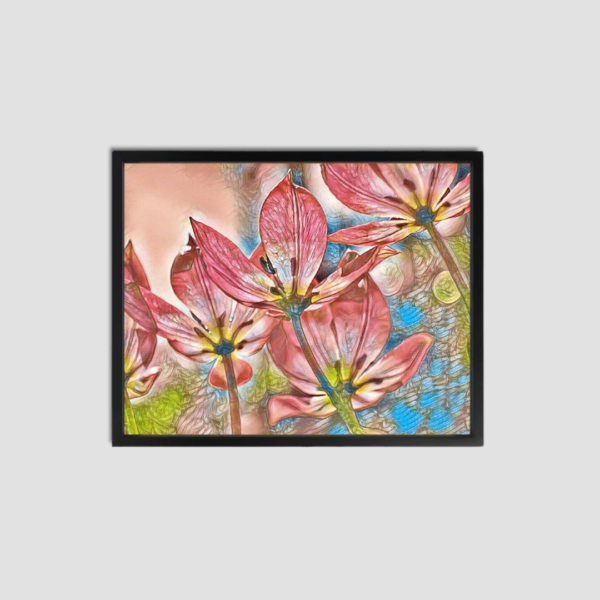 Framed Nature Wall Art Canvas