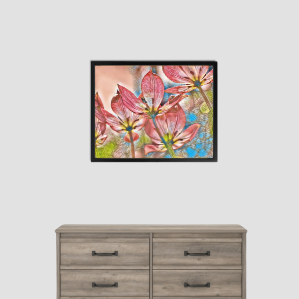 Framed Nature Wall Art Canvas